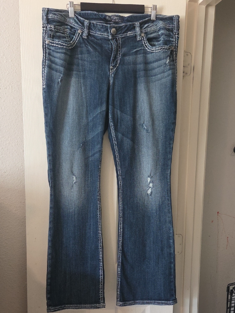 Silver Jeans Women's Medium Blue Bootcut Denim